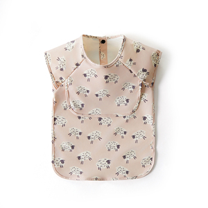 OEM Logo personalizzato bavaglini per bambini all'ingrosso panno per l'alimentazione facile da pulire bavaglini impermeabili senza maniche - Product Image 3