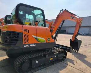 รถขุดขนาดเล็ก Develon DX60D 6 ตัน บุ้งกี๋ 0.25 ลบ.ม. เทียบกับ CAT 306 305.5E Sany SY60C Kubota KX057 Komatsu PC60 รถขุดตีนตะขาบ ราคาถูก - Product Image 4