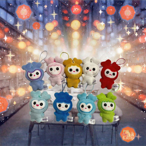 Llavero Kpop TWICE Lovely Light de 10CM, con diseño de dibujos animados, impresión digital, forma de muñeco de peluche suave, MOMO SANA <span class=keywords><strong>NAYEON</strong></span> JIHYO, Año Nuevo Chino - Product Image 5