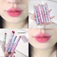Cappuvini mignon Animal solide lèvre boue velours mat rouge à lèvres presse en forme de crayon chinois pas cher maquillage