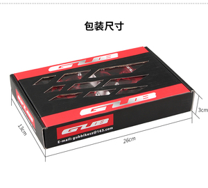 Pédales pliantes GUB GC-009 pour vélo de route, <span class=keywords><strong>VTT</strong></span>, plateforme <span class=keywords><strong>plate</strong></span> en magnésium, axe en titane CNC, pédales de vélo - Product Image 6