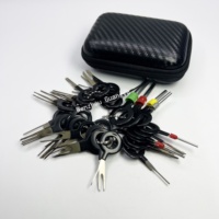 Kit d'outils pour enlever les bornes de voiture 11/18/36/41pcs Extracteur de connecteur de fil Outil de déverrouillage des broches pour réparation de prise de voiture