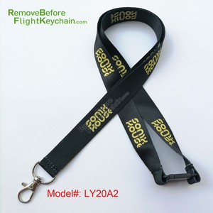 Lanières en polyester personnalisées à sublimation thermique, économiques et de qualité usine, avec porte-badge en PVC rigide - Product Image 2