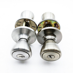 उच्च सुरक्षा 576 अमेरिकी शैली सिल्लीट स्टेनलेस स्टील सिलेंडर दरवाजा लॉक <span class=keywords><strong>3</strong></span> कुंजी बेडरूम के लिए लकड़ी के ट्यूबलर दरवाजा लॉक सेट - Product Image 2