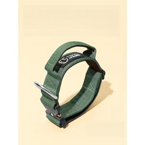 <span class=keywords><strong>Collier</strong></span> pour <span class=keywords><strong>chien</strong></span> robuste sans traction avec poignée pour chiens de grande race, <span class=keywords><strong>anti</strong></span>-évasion, contrôle d'entraînement, <span class=keywords><strong>collier</strong></span> tactique avec boucle en métal - Product Image 4