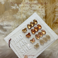 Offre Spéciale JIAOYANSHE – Kit de Gels Magnétiques pour Ongles Effet Œil de Chat 4 Couleurs 15ml pour Manucure Professionnelle et Usage en Salon