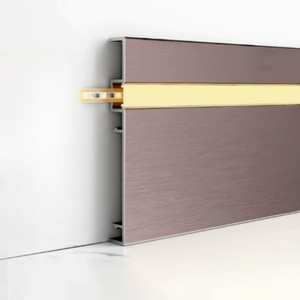 Plinthe LED en aluminium avec installation flexible, disponible en version adhésive et à <span class=keywords><strong>clip</strong></span>, plinthe lumineuse - Product Image 2