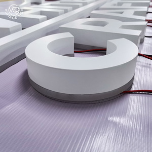 Signag panneaux d'affaires en plein air <span class=keywords><strong>Alphabet</strong></span> 3d avec Led rétro-éclairé lettres et mots en acrylique - Product Image 6