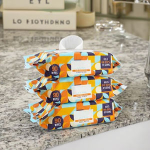 Poignée propre tout usage lingettes humides doux parfumé nettoyant pour les mains mécanique polyvalent graisse huile Solution <span class=keywords><strong>nettoyante</strong></span> divers nettoyage - Product Image 3