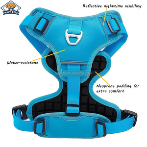 犬用ハーネス調節可能な犬用チェストハーネスパーソナライズされた耐久性と快適性 - Product Image 2