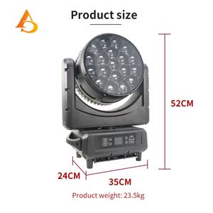 AICPOSE - Foco Móvil para Exteriores de 19x40w, Resistente al Agua, RGBW, IP65, Foco Móvil de Proyección - Product Image 5