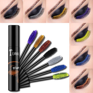 <span class=keywords><strong>Mascara</strong></span> à la mode personnalisé de la chine, 7 couleurs, cils longs et épais, <span class=keywords><strong>Mascara</strong></span> de cils colorés en Fiber de soie imperméable et durable - Product Image 2