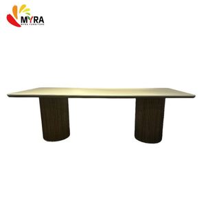 Bộ bàn ăn sang trọng, bàn ăn trong nhà, bàn ăn gỗ, bàn ăn nhà hàng khách sạn - Product Image 3