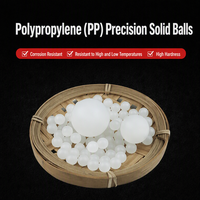 Billes rondes en plastique PP moulées par injection de 30 mm et 35 mm, perles solides pour usage mécanique