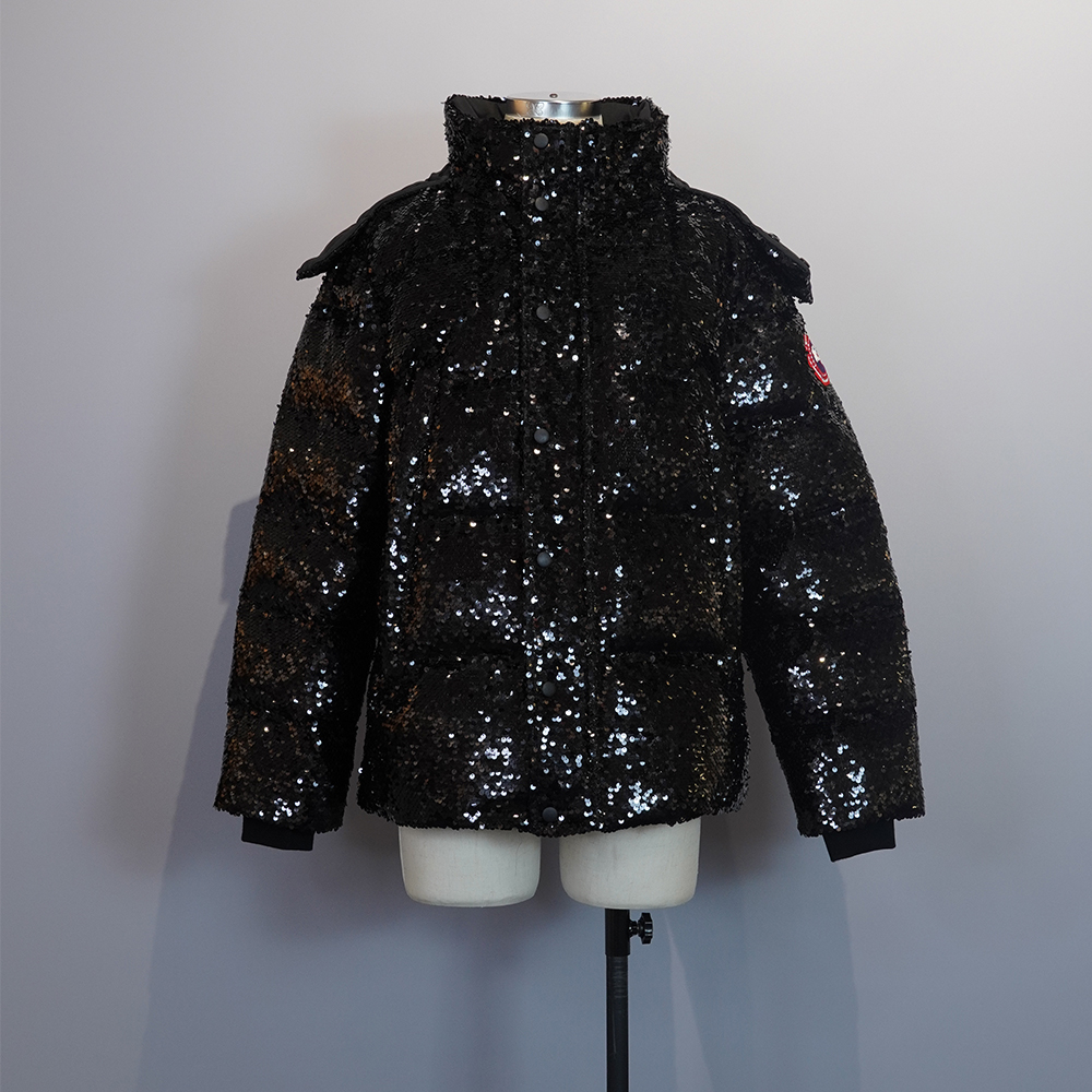 Black sequins