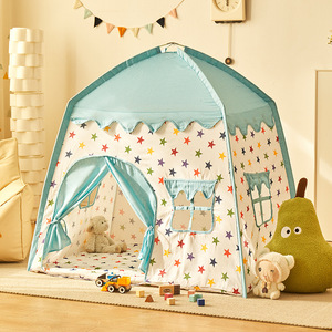 Gran tela de poliéster <span class=keywords><strong>para</strong></span> <span class=keywords><strong>niñas</strong></span> y niños Sterry Star Princess Castle Tent Kids Tent Picnic Pop up Tienda de campaña <span class=keywords><strong>para</strong></span> exteriores - Product Image 3