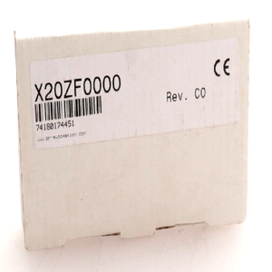 Modulo Placeholder PLC X20 0000 |   Rev. C0 X20zf0000 per Prodotto in Garanzia - Product Image 1