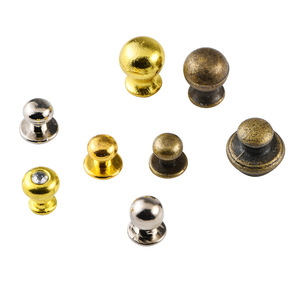 Chinese Style Zinc Alloy <b>Drawer</b> <b>Knobs</b> Round Furniture Handles Durable Plated Mini Accessories - Product Image 5