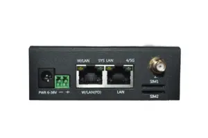 5G macchina fotografica di controllo del Router industriale per esterni 2 Slot per schede SIM Qualcomm Chipset Openwrt all'interno per soluzione IoT M2M
