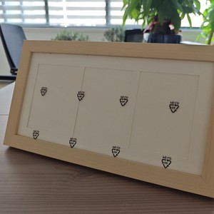 <span class=keywords><strong>Kit</strong></span> de fabrication d'empreintes de mains et de pieds pour bébé, cadre mural en bois, avec tampon d'encre, décoration pour la <span class=keywords><strong>famille</strong></span> - Product Image 4