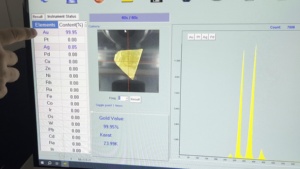 2024년 베스트셀러 XRF 금은 보석 반지 테스트 기계 0.05% 정확도 0.01%-99.99% 분석 범위 HD 카메라 0-50KV 고전압 - Product Image 5