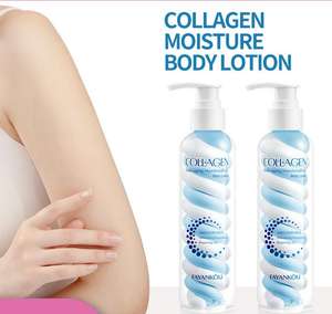 Lotion pour le corps au collagène anti-rides réparatrice pour la peau hydratante nourrissante et blanchissante Lotions pour le corps pour femmes vente en gros - Product Image 2