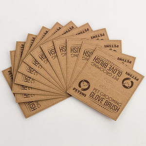 Sac suspendu en carton kraft à trou européen conçu sur mesure pour les jouets cartes d'en-tête recyclées - Product Image 5