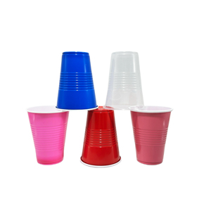 Gobelets jetables <span class=keywords><strong>en</strong></span> <span class=keywords><strong>plastique</strong></span> PP FULING, rouge, <span class=keywords><strong>bleu</strong></span>, jaune, pour boissons froides, gobelets <span class=keywords><strong>en</strong></span> <span class=keywords><strong>plastique</strong></span> pour beer pong, pour fêtes, Vasos Plastico - Product Image 2