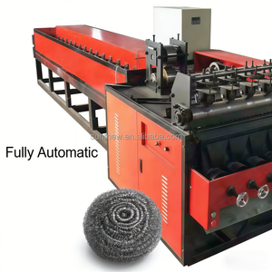 Machine de fabrication de boules à récurer en acier inoxydable entièrement automatique Suntnew, capacité de 8 à 10 kg/h, 380 V, boules de laine d'acier - Product Image 1