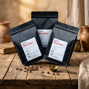 Engrais biologique granulaire à libération lente Neutura Biochar, pureté 100 %, pour l'agriculture - Product Image 1