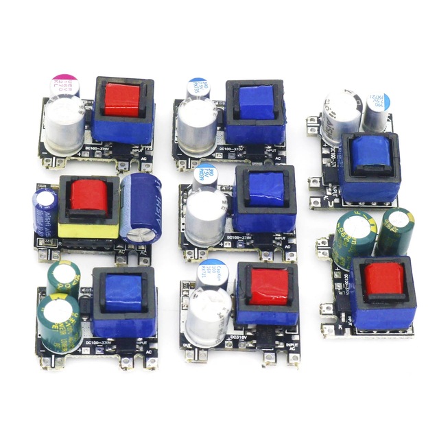 AC-DC Switching power supply module Dual output 5V 1000MA /12V 450mA step down Transformer power supply module