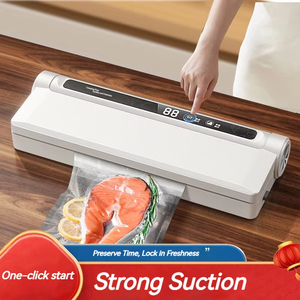 Selladora al Vacío Automática, Sin Necesidad de Bolsas, Fuerte Succión, Tamaño Pequeño, Máquina de Conservación Multifuncional - Product Image 4