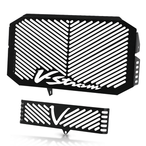 Protecteur de grille de radiateur en aluminium pour SUZUKI VSTORM <span class=keywords><strong>650</strong></span>/<span class=keywords><strong>DL</strong></span> <span class=keywords><strong>650</strong></span> Nouveaux modèles 2004-<span class=keywords><strong>2011</strong></span> - Product Image 2