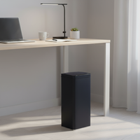 Poubelle électronique 80L en acier inoxydable anti-traces de doigts, best-seller en Europe
