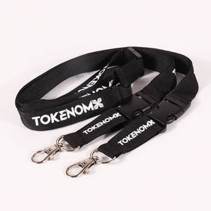 Tali Lanyard Polyester Custom Logo Cetak Offset dengan Tempat Kartu ID untuk Acara - Product Image 6