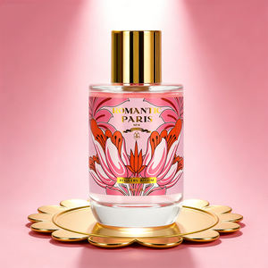น้ำหอมคุณภาพสูงสำหรับผู้หญิง กลิ่นดอกไม้สีชมพู ขนาด 100 มล. แบรนด์ส่วนตัว ติดทนนาน พร้อมขวดดีไซน์หรูหราสไตล์วินเทจ - Product Image 4