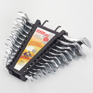 Disen Dụng Cụ Cầm Tay Gương Kép Mở Kết Thúc Xỉn Màu Cờ Lê <span class=keywords><strong>Spanner</strong></span> <span class=keywords><strong>Set</strong></span> 12 Cái - Product Image 2