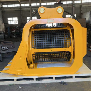 New Hydraulic <b>Rotary</b> <b>Screening</b> <b>Bucket</b> for Construction Use for <b>Excavators</b> with Rotating Drum - Product Image 1