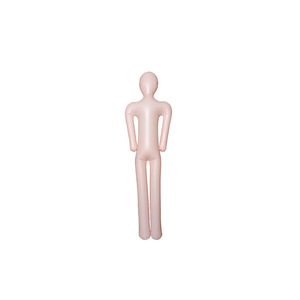 PVC <b>Inflatable</b> Mannequin 150x40cm Human Shape Halloween Prop Reusable Indoor Decoration - Product Image 2