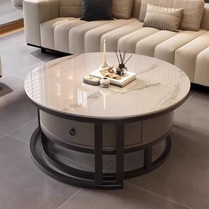 <span class=keywords><strong>Table</strong></span> <span class=keywords><strong>basse</strong></span> <span class=keywords><strong>gigogne</strong></span> minimaliste moderne en acier inoxydable doré avec dessus en <span class=keywords><strong>céramique</strong></span> Ensembles de rangement de haute qualité léger pour le salon - Product Image 5