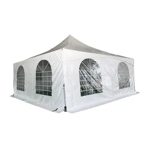 20x30 10m x 10m重型宝塔帐篷10x10全封闭帐篷冲天炉用于餐桌活动户外12x12宝塔帐篷