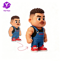 Figuras Coleccionables de Vinilo Suave Personalizadas, Impresión 3D, Mini Juguetes Lindos, Fabricante, Venta al Por Mayor