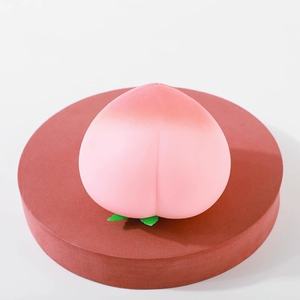 クリエイティブビッグピーチシリコンおもちゃ子供用ソフトスローリバウンド減圧Qソフトリラックス圧搾シミュレーション圧縮 - Product Image 4