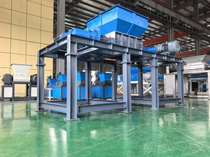 Trituradora Automática Portátil de Alta Capacidad para Reciclaje de Plástico, con Motor y Engranajes para un Procesamiento Eficiente de Cartón, Doble Eje D - Product Image 4