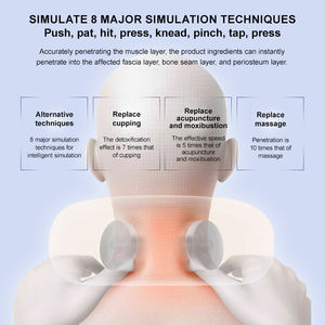 Peralatan Terapi Cupping Pijat Meridian LED Salon Canggih OEM Layar Sentuh untuk Penggunaan di Meja Relaksasi Tubuh Kaki Kepala Colokan CN - Product Image 3