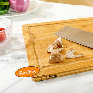 เขียงไม้ไผ่ นาน บามูบู๊ 40x30 ซม. สำหรับหั่นผักและเนื้อสัตว์ - Product Image 3