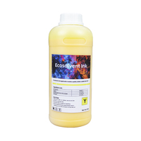 Encre éco-solvant résistante à la lumière, encre pigmentée éco-solvant pour extérieur, encre éco-solvant pour L805 Xp600 I1600 I3200
