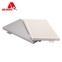 Revestimiento de Pared Arquitectónico Perforado de Fábrica China, Revestimiento de Aluminio, Panel de Pared Perforado Alucobond