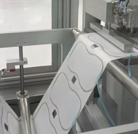 Ligne de production semi-automatique HF pour la fabrication de coussins d'air et de poches à air pour supports lombaires de sièges de voiture