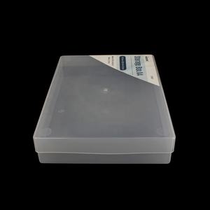 21627 portatile A4 Box Box File File di Scatola di Plastica Trasparente per il Documento di Carta Protector <span class=keywords><strong>Scrivania</strong></span> Carta Organizzatori Casi - Product Image 5